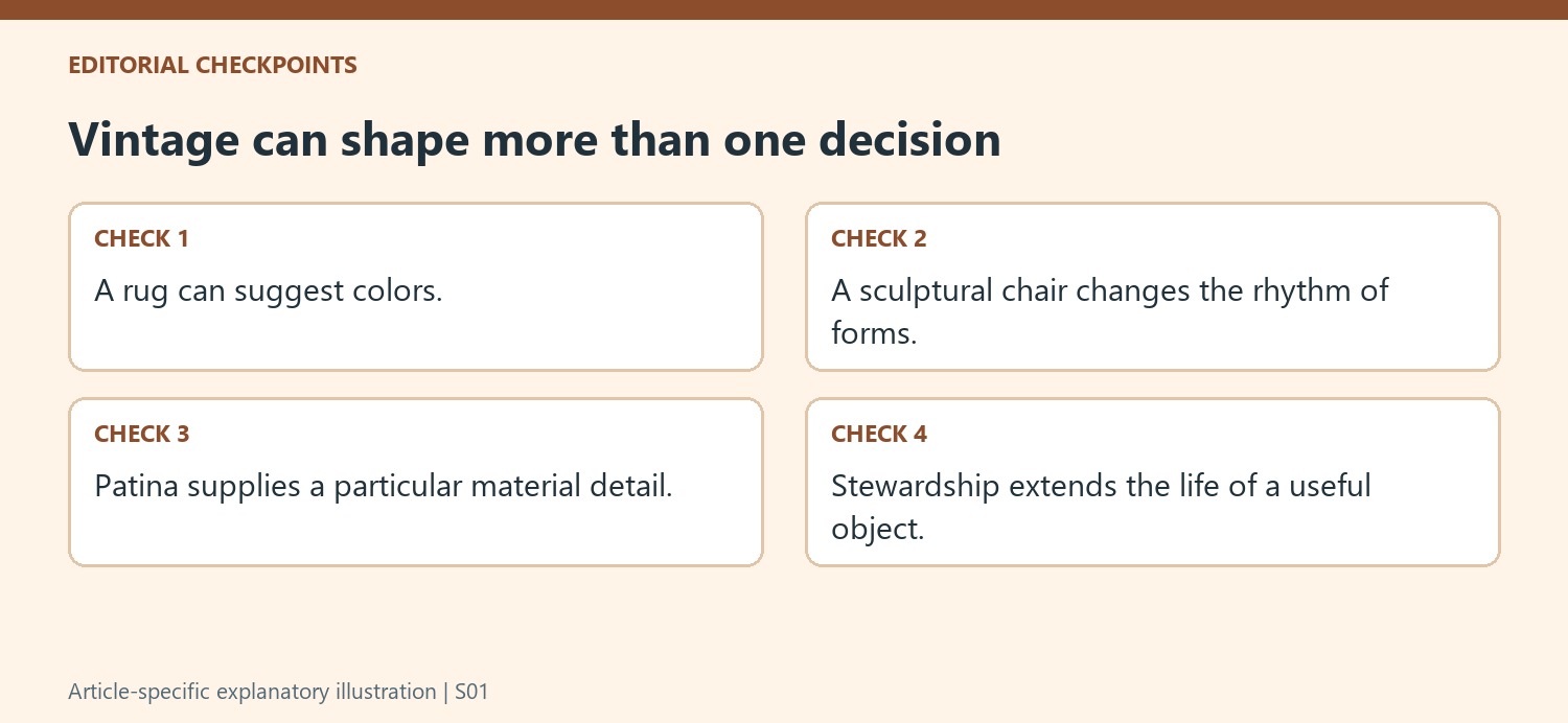 Vintage can shape more than one decision