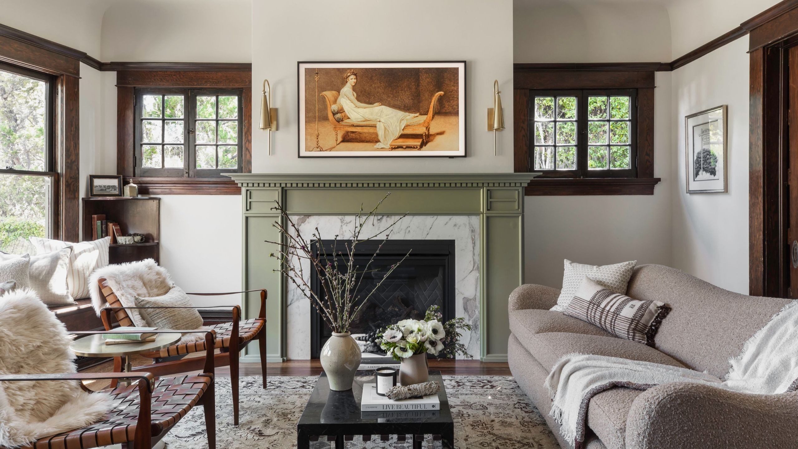 Contemporary Furniture Can Highlight a Historic Home's Character