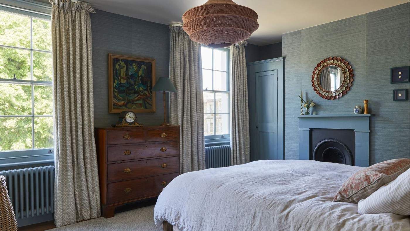 Layer Curtains to Separate Light Control from Decorative Color