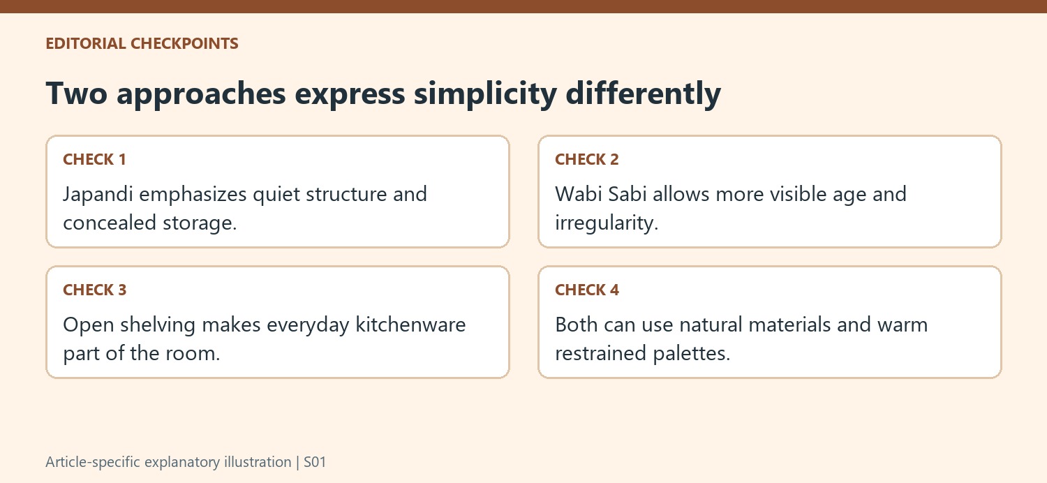 Two approaches express simplicity differently