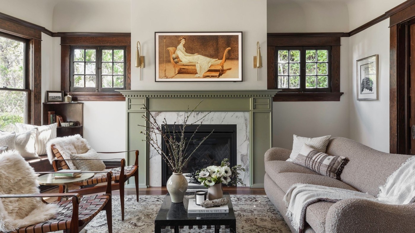 Contemporary Furniture Can Highlight a Historic Home's Character