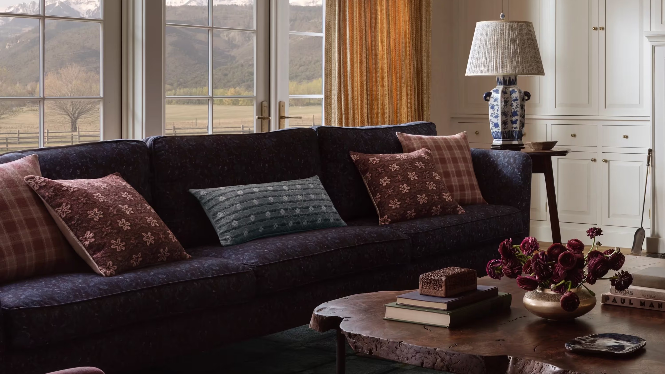 Refresh Fall Seating with a Small Change of Pillows