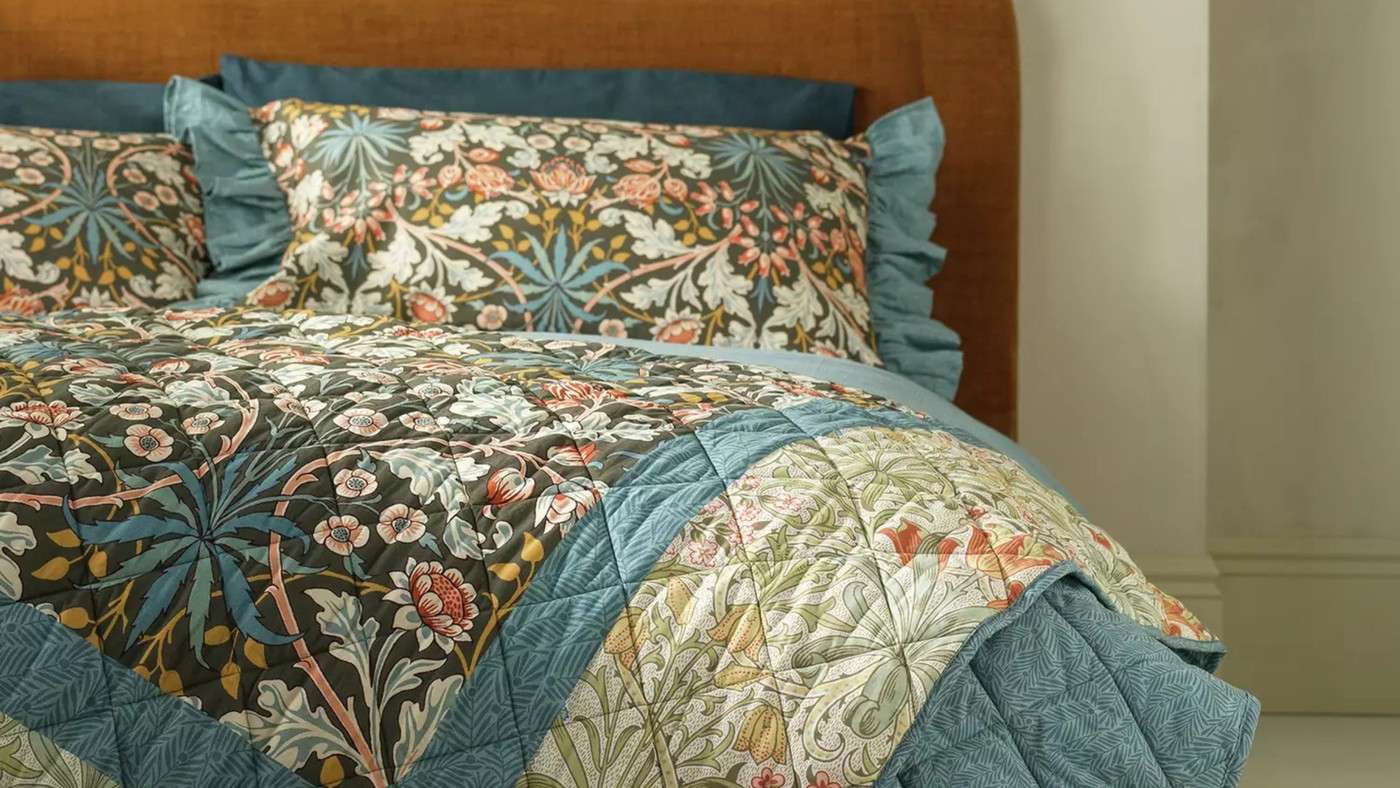 An Heirloom-Style Bedspread Adds a Softer Layer