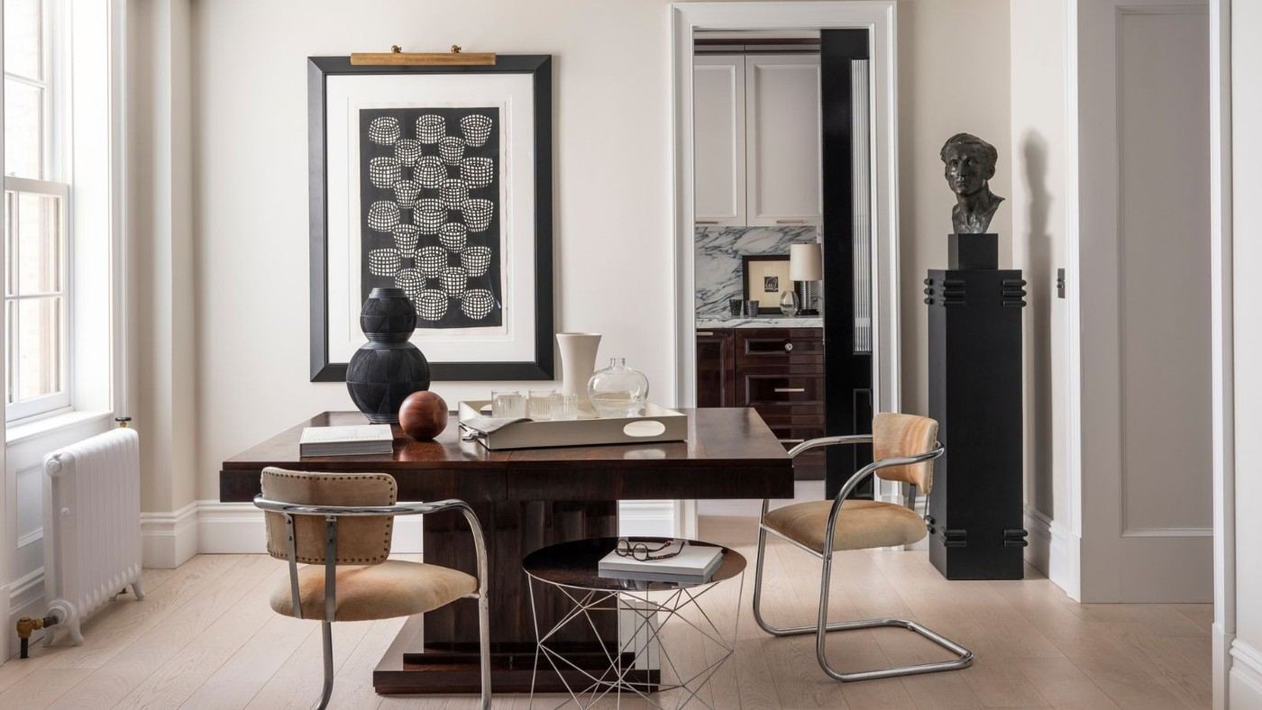Simplify a Traditional Apartment for Contemporary Living