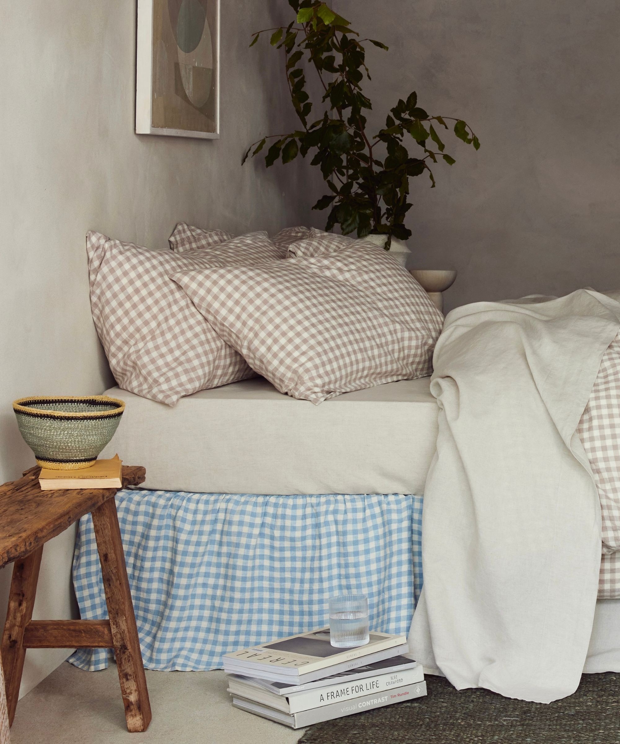 Introduce Earthy Color into a Neutral Home