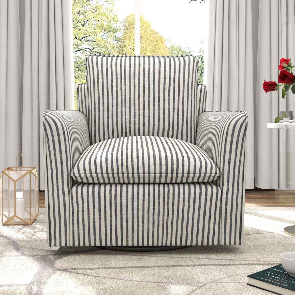 Turn a Living Room Corner into a Color Accent