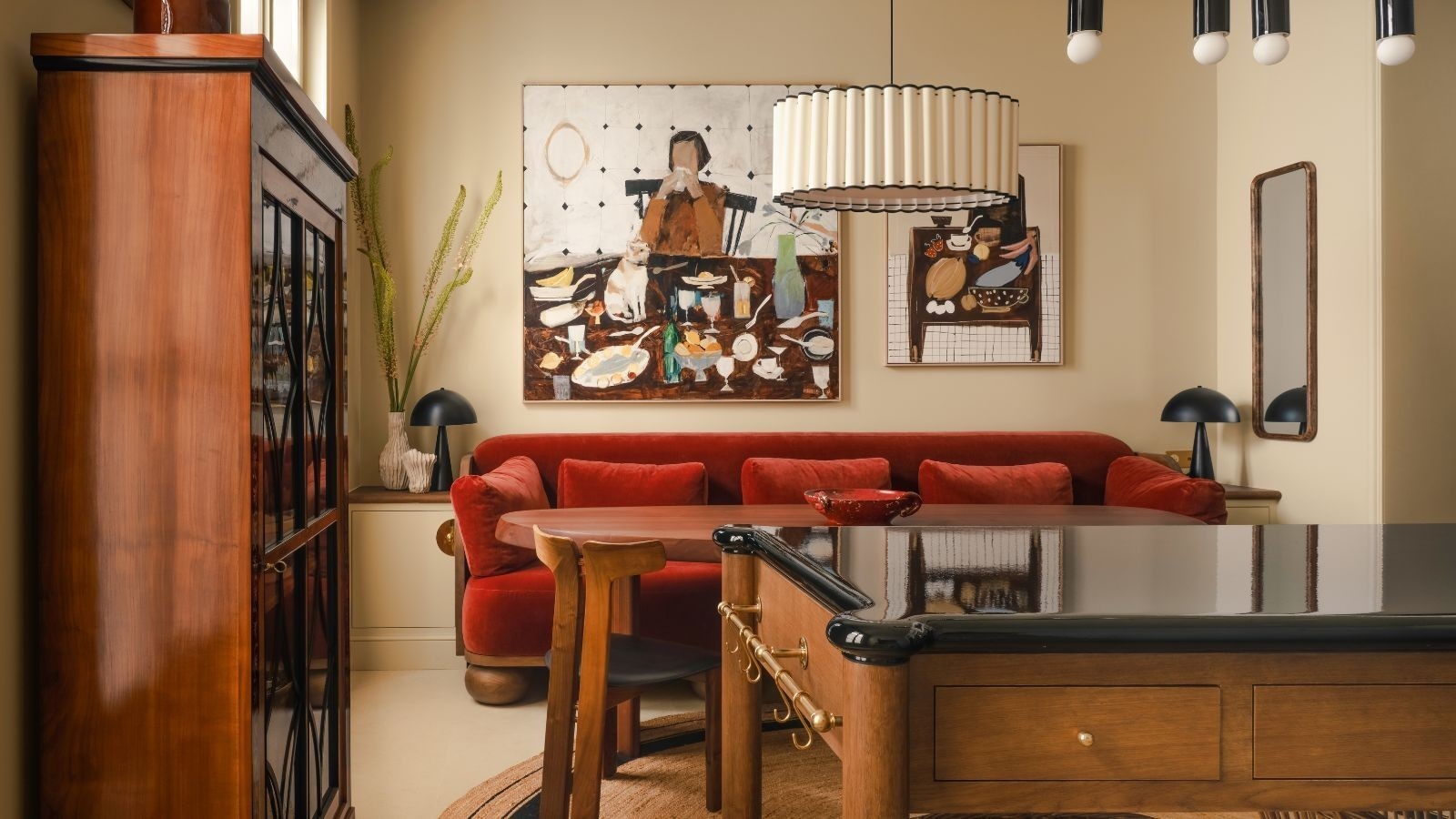 Warm Interior Colors Can Go Deeper Than Beige