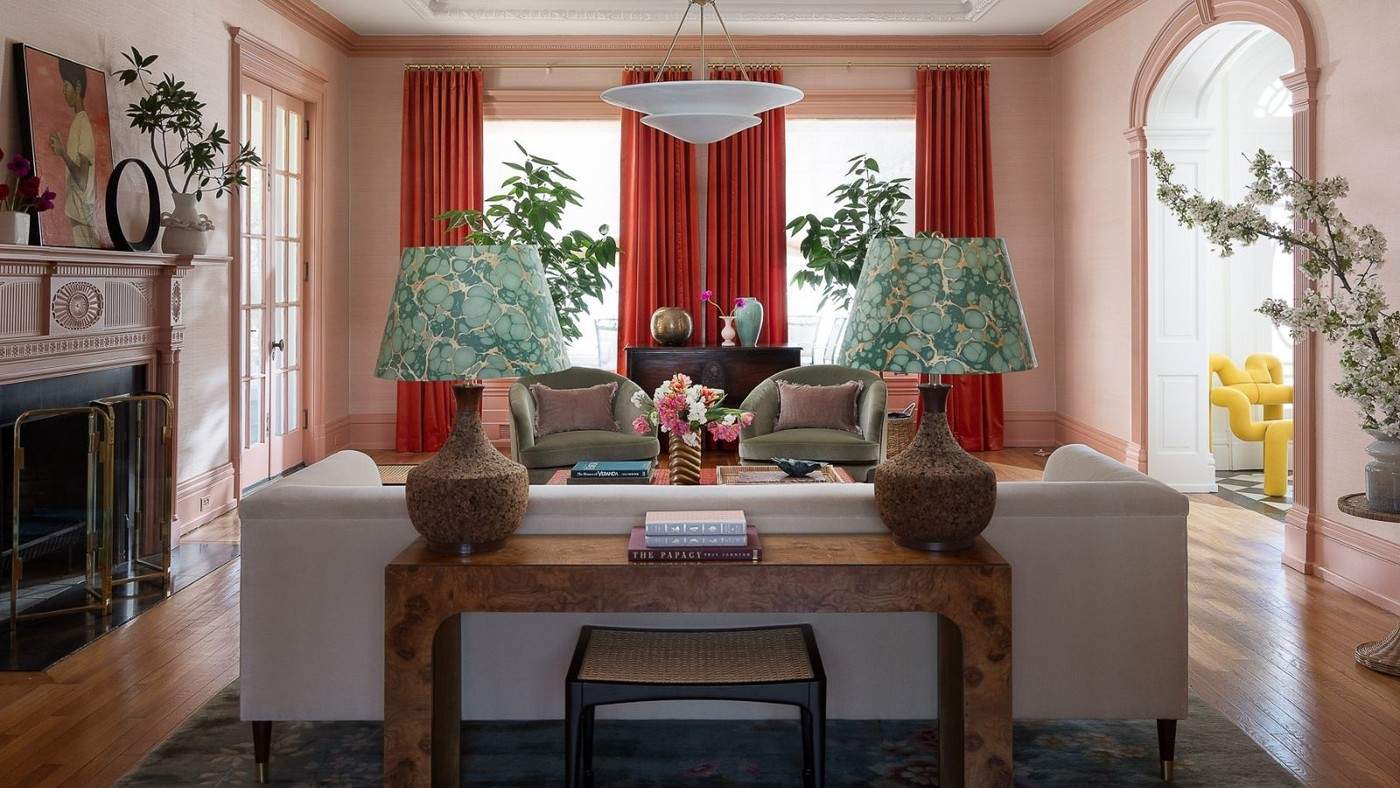 Choose Curtain Color in Relation to the Whole Room