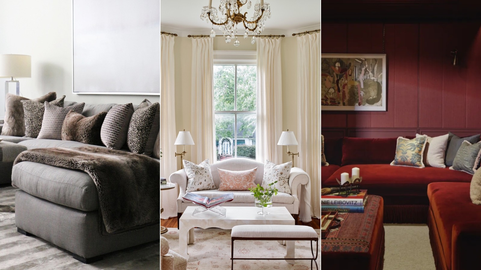 Give Sofa Cushions a Fuller, More Considered Arrangement