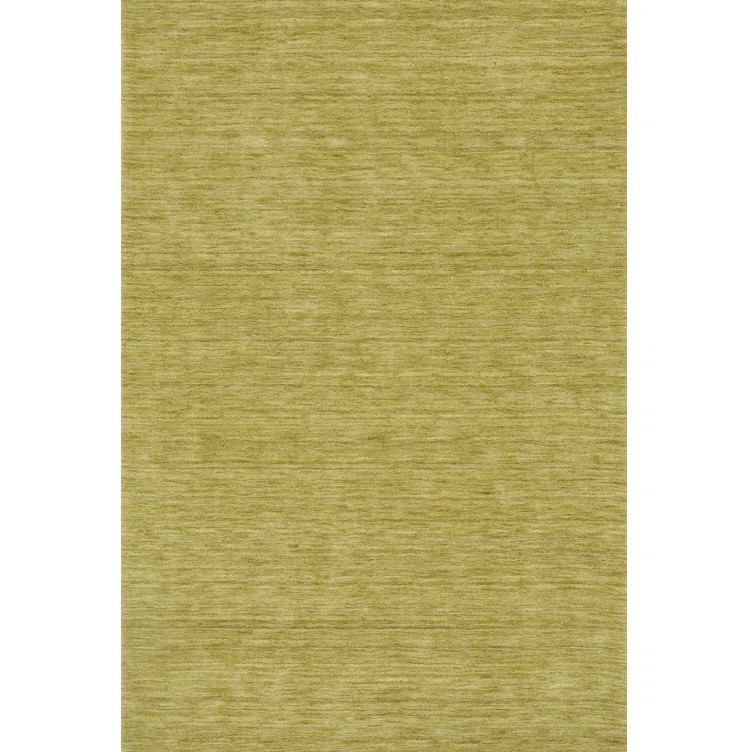 Use a Green Rug as a Living Room's Main Color Accent