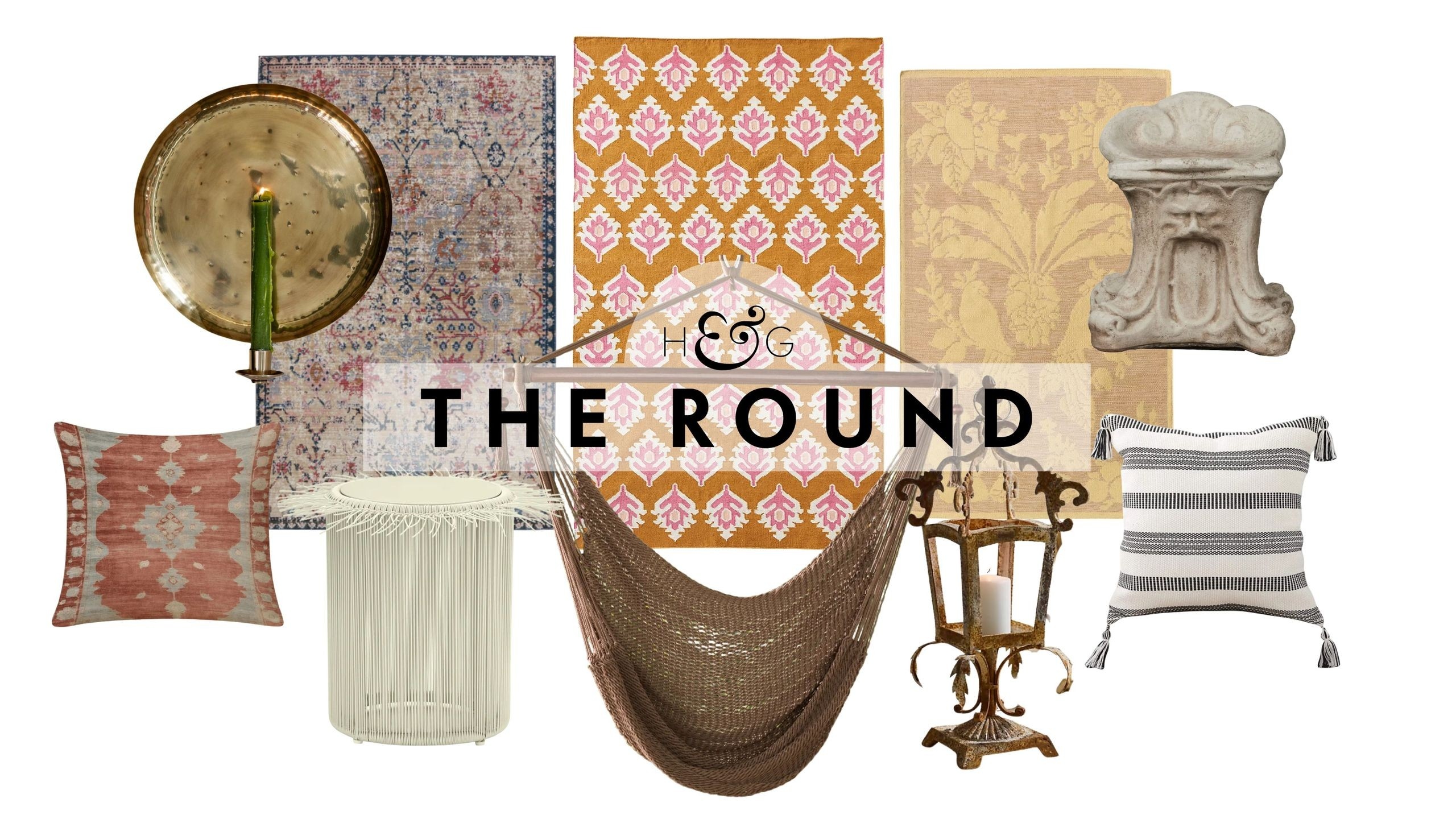 An Outdoor Room with a Bohemian Mix