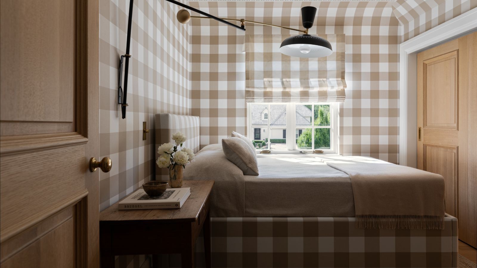 Shape the Bedroom through Color and Separate Zones
